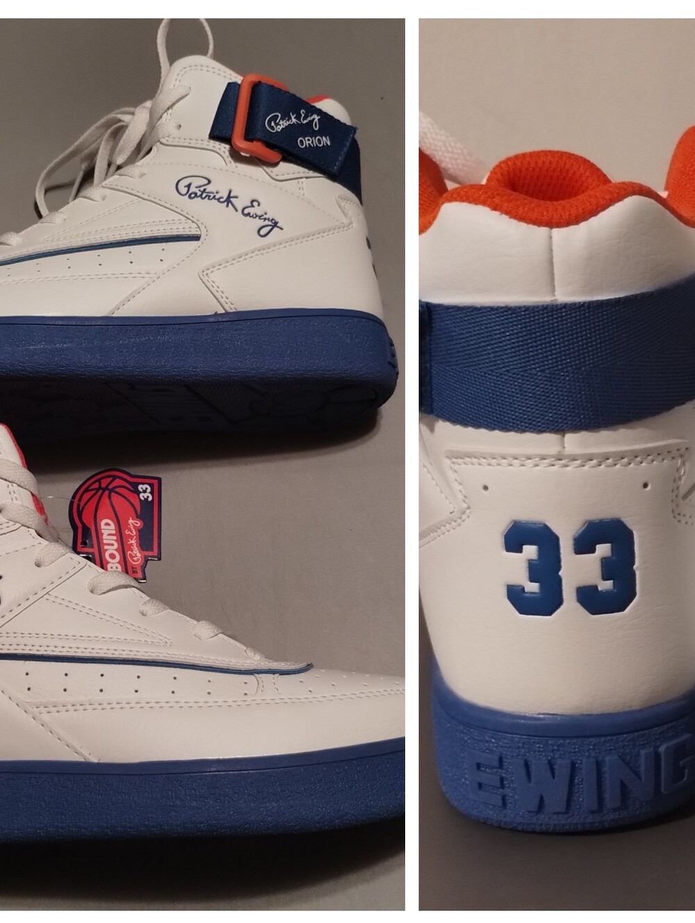 Ewing 33 Hi Orion Strap Rebound Men's Basketball Shoe-NEW Size 9.5 NO BOX